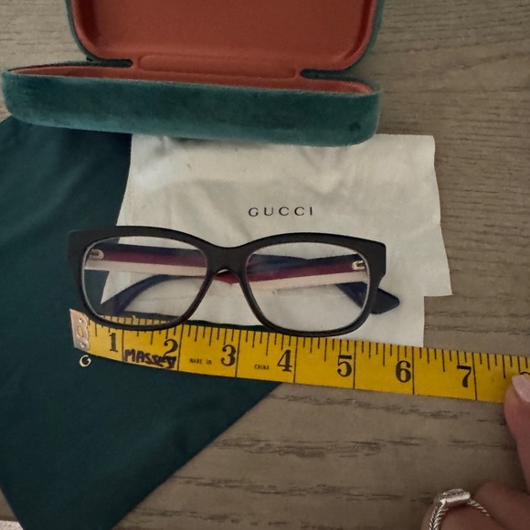 Gucci web GG 02780 Black Women's Glasses/ 53 - Picture 1 of 11